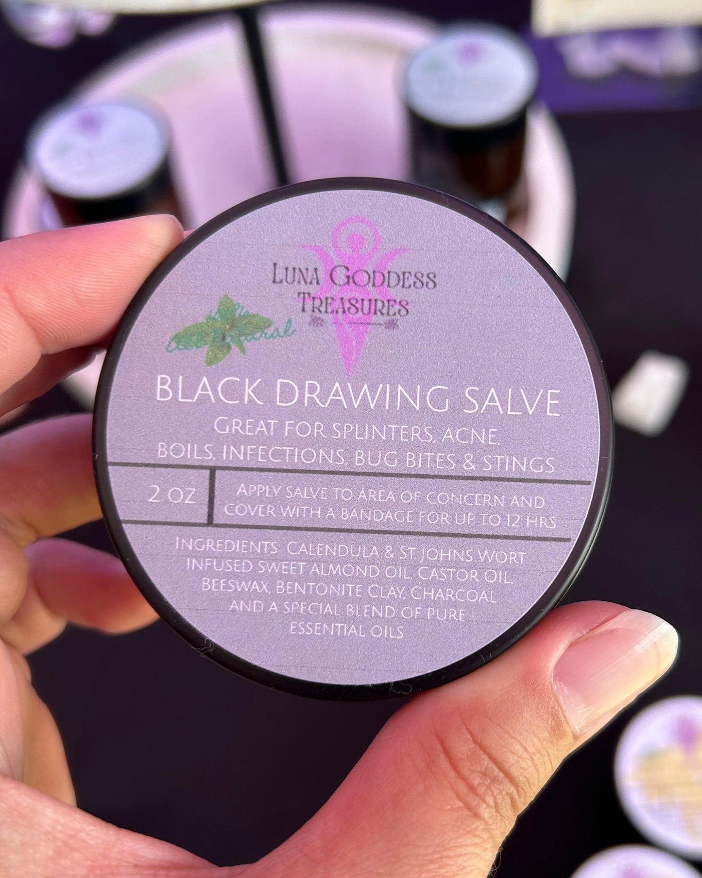 Black Drawing Salve