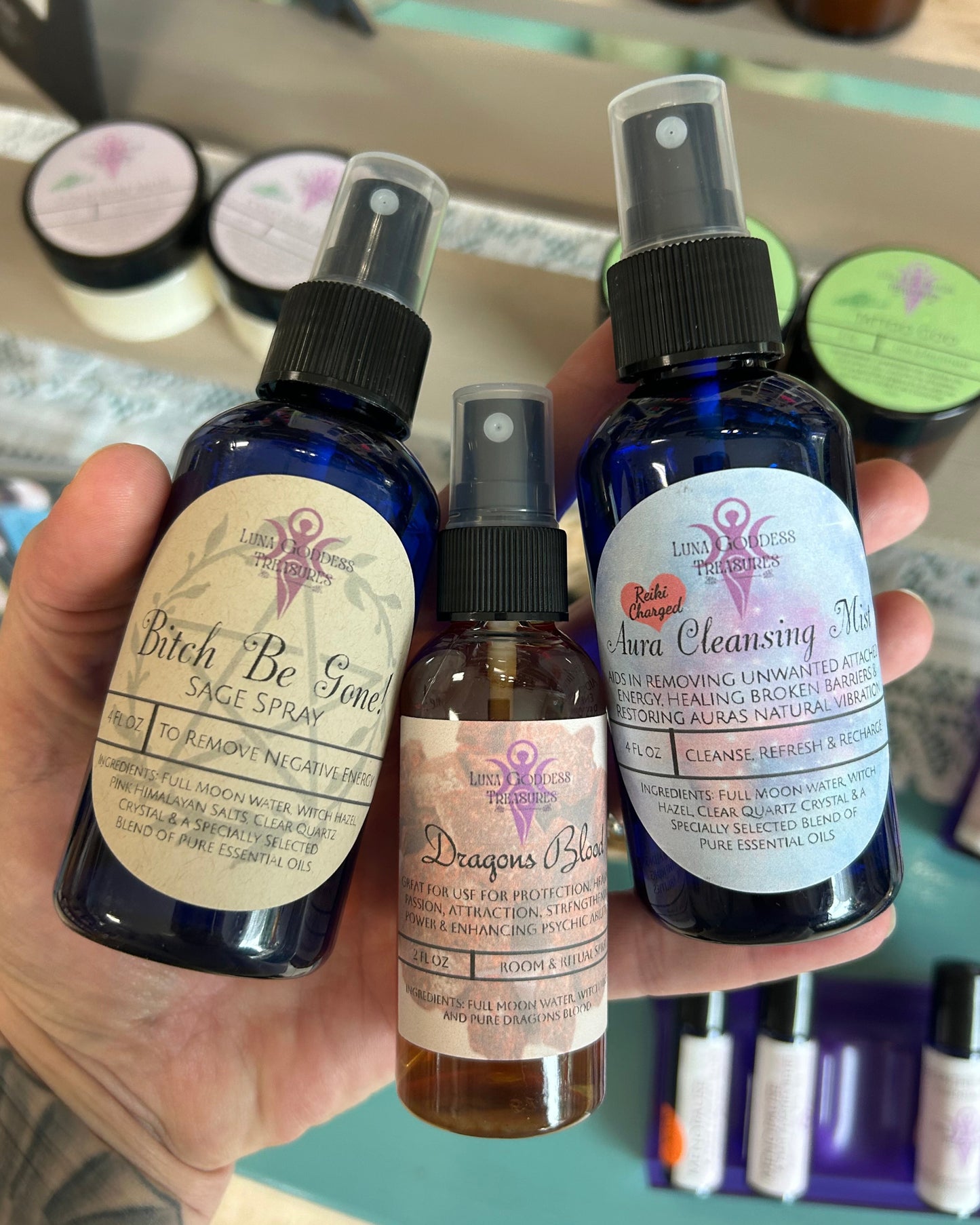 Bitch Be Gone! Smudge Spray
