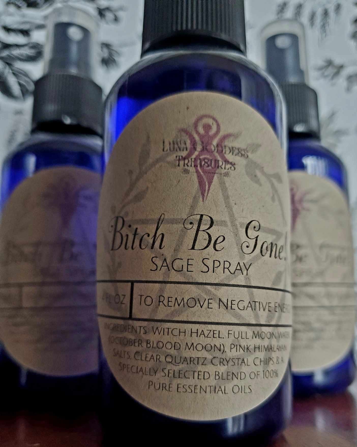 Bitch Be Gone! Smudge Spray