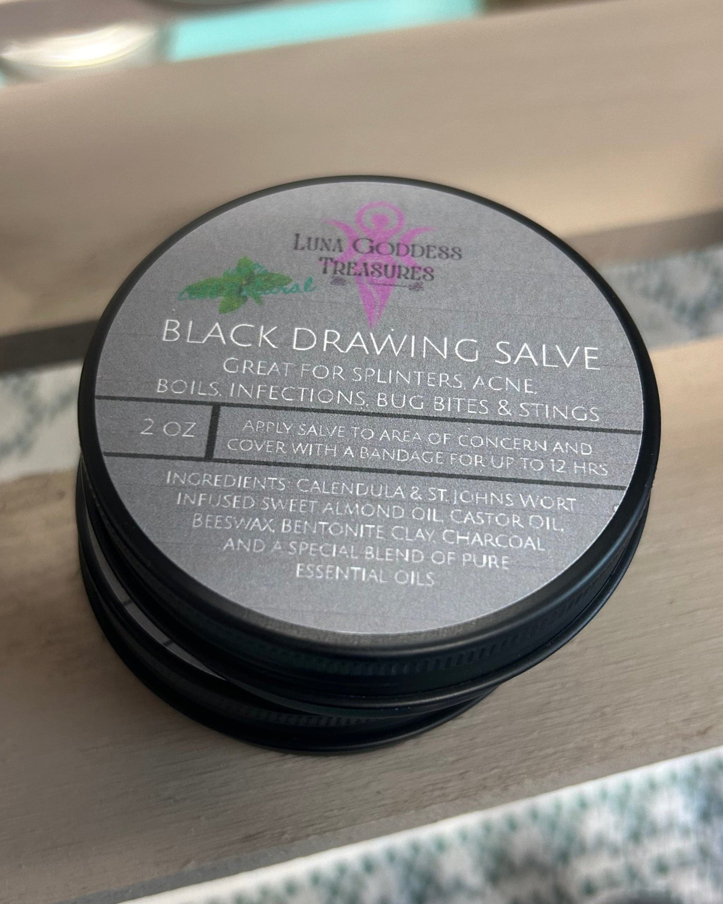 Black Drawing Salve